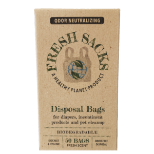 Fresh Sacks Disposable Bags 50 Count Box – Large