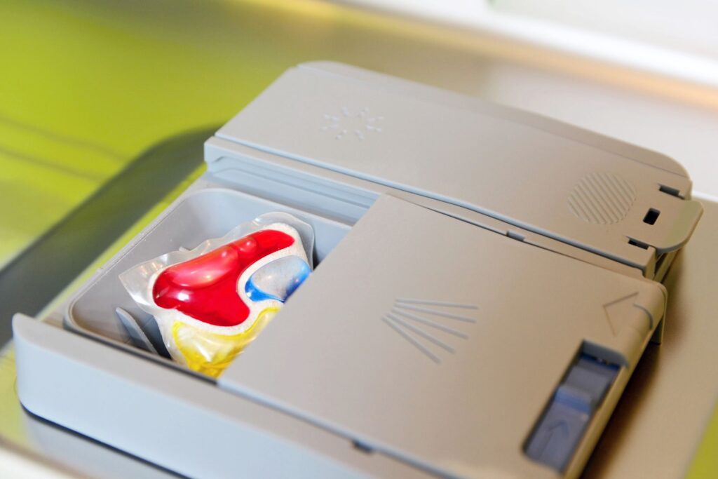 image of a dishwasher detergent pod